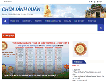 Tablet Screenshot of chuadinhquan.com